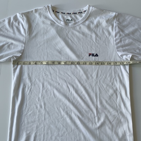 FILA WHITE ATHLETIC TEE - Picture 4 of 7